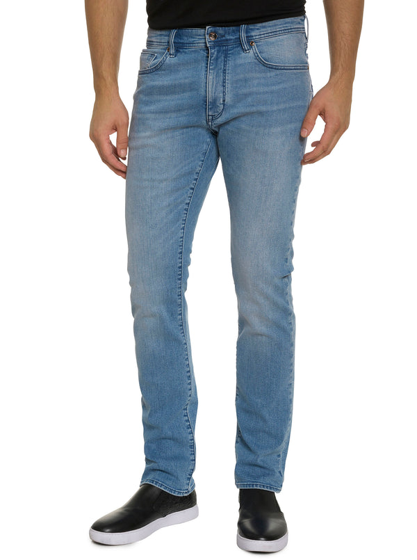 GD001 Black Slim Fit Men Jeans – Noggah Denims